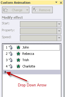 Drop Down Check