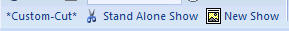 Toolbar for Custom-Cut