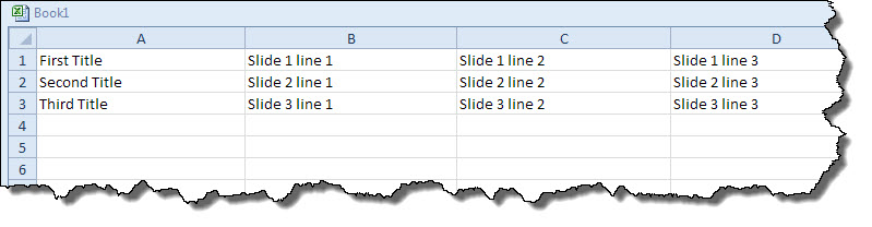 data