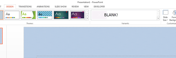 Variants Area Blank