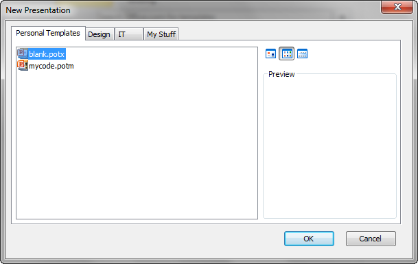 Customised tabs