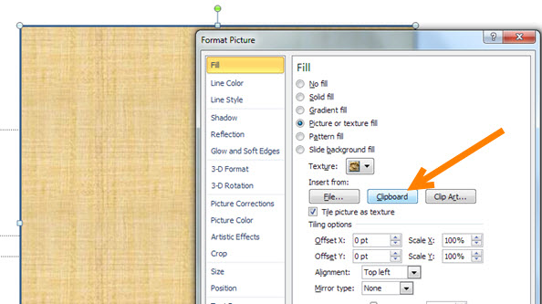 Clipboard click