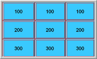 jeopardy board